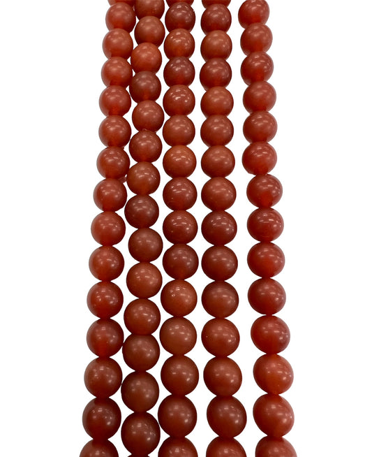 Matte Carnelian Natural Stone Beads