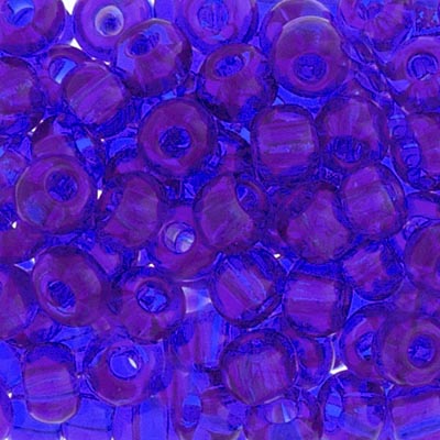 CZECH SEEDBEAD 2/0 TR.COBALT BLUE, 035