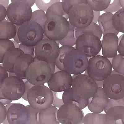 CZECH SEEDBEAD TR.LT.AMETHYST AB MATT, 061