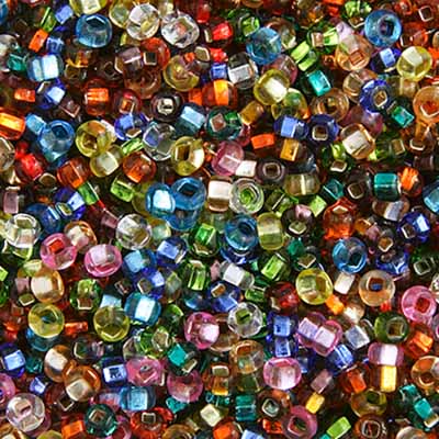 Czech Seed Bead 10/0 S/L Assorted, 003