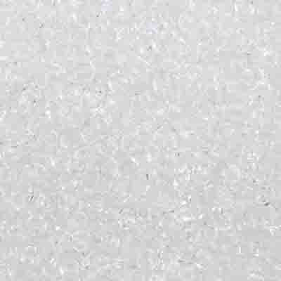 Czech Seed Bead 10/0 Transparent Crystal, 017