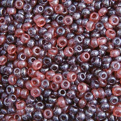 Czech Seed Bead 10/0 Lilac Mix Luster, 043