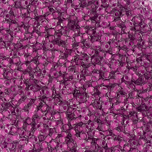 Czech Seed Bead 10/0 Crystal C/L Neon Purple, 113