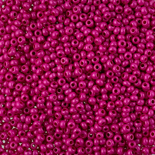 Czech Seed Bead 10/0 Terra Intensive Pink, 117