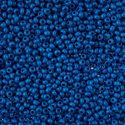 Czech Seed Bead 10/0 Terra Intensive Blue, 120