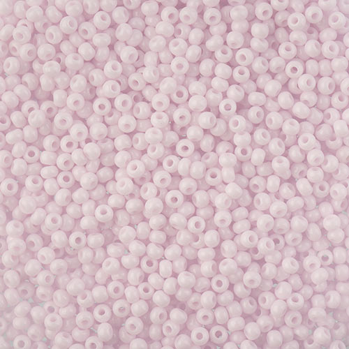 Czech Seed Bead 10/0 Opaque Natural Pink, 125