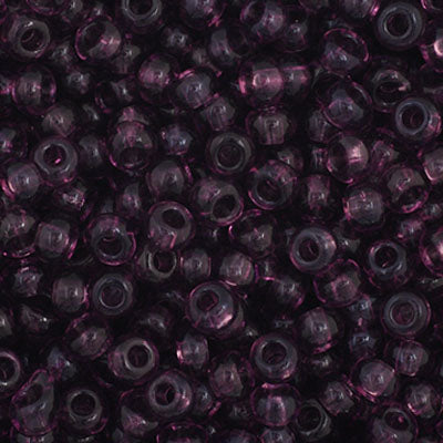 Czech Seed Bead 11/0  Transparent Amethyst, 01003V