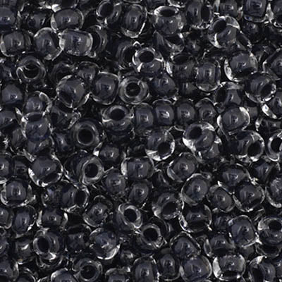 Czech Seed Bead 11/0 C/L Navy Blue, 01006V