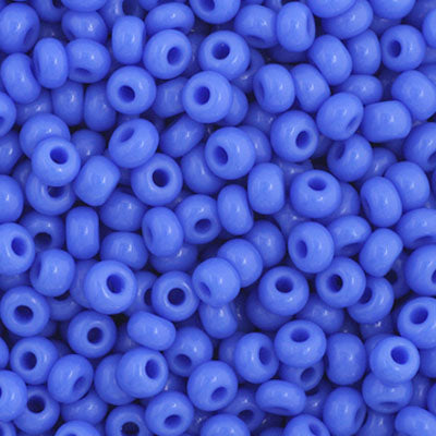 Czech Seed Bead 11/0 Opaque Blue, 01026V