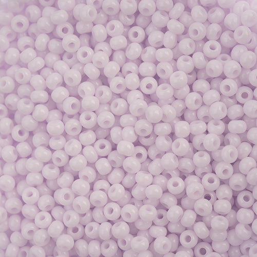 Czech Seed Bead 11/0 Opaque Natural Pink, 01505V