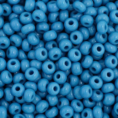 Czech Seed Bead 11/0 Opaque Dark Blue, 34906V