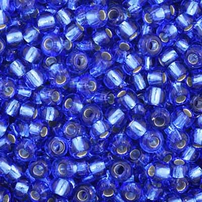 Czech Seed Bead 11/0 S/L Dark Blue, 34979V