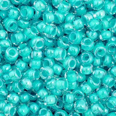 Czech Seed Bead 11/0 C/L Turquoise, 34991V