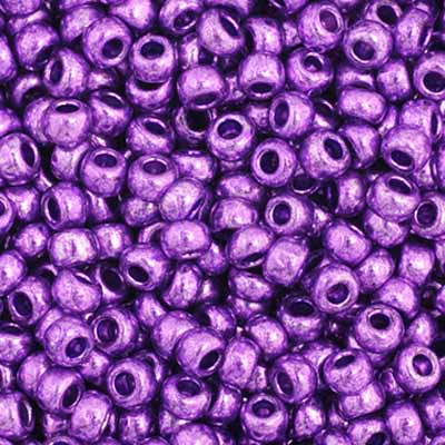 Czech Seed Bead 11/0 Metallic Purple, 35025V