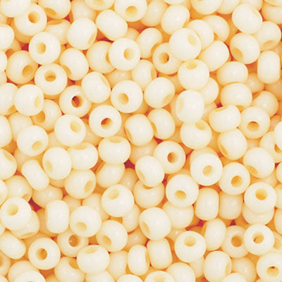 Czech Seed Beads 11/0 Bone SOLGEL, 40040V