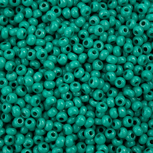 Czech Seed Bead 11/0 Terra Intensive Dark Green, 43121V