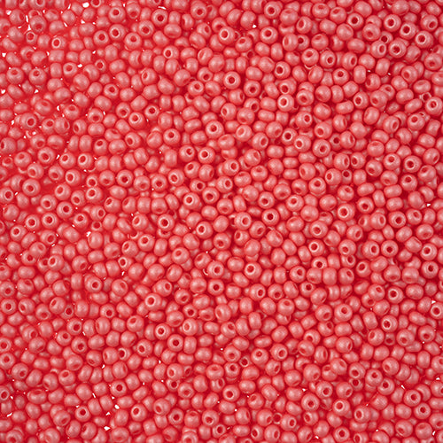 Czech Seed Beads 11/0 PermaLux Dyed Chalk Pink, 43148V