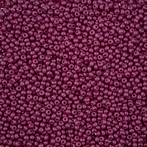 Czech Seed Beads 11/0 PermaLux Dyed Chalk Purple, 43152V