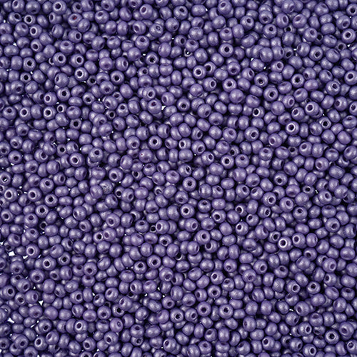 Czech Seed Beads 11/0 PermaLux Dyed Chalk Lavender, 43153V