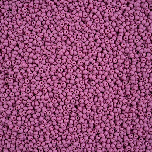 Czech Seed Beads 11/0 PermaLux Dyed Chalk Purple Matt, 43174V