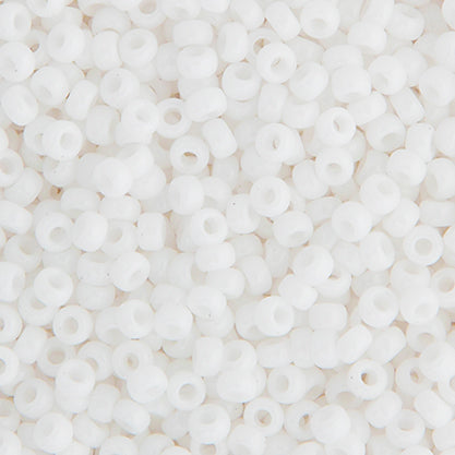 Miyuki Seed Bead 6/0 Chalk White Opaque, 0402V