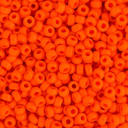 Miyuki Seed Bead 6/0 Orange Opaque, 0406