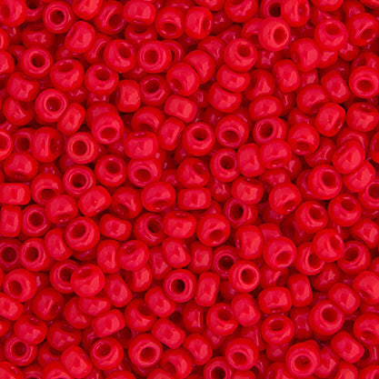 Miyuki Seed Bead 6/0 Red OP, 0408V