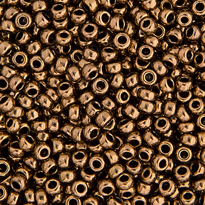 Miyuki Seed Bead 6/0 Bronze Opaque Metallic, 0457V