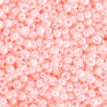 Miyuki Seed Bead 6/0 Light Crystal Pink, 0517V