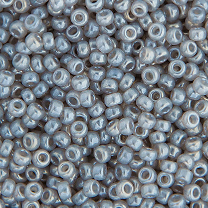 Miyuki Seed Bead 6/0 Silver Grey Ceylon, 0526