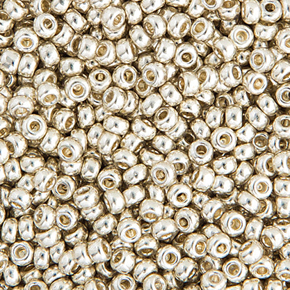 Miyuki Seed Bead 6/0 Silver Galvanized, 1051