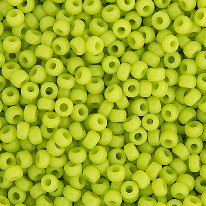 Miyuki Seed Bead 8/0 Chartreuse Opaque, 0416V