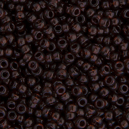 Miyuki Seed Bead 11/0 Chocolate Brown Transparent, 0135V