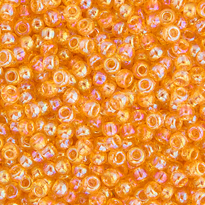 Miyuki Seed Bead 11/0 Lt.Topaz Transparent AB, 0251V