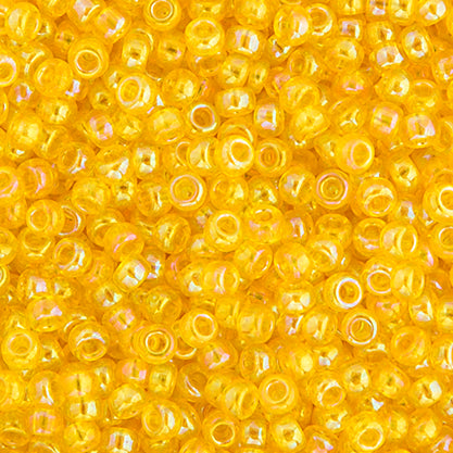 Miyuki Seed Bead 11/0 Yellow Transparent AB, 0252V