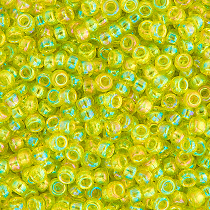 Miyuki Seed Bead 11/0 Chartreuse Transparent AB, 0258V