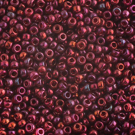 Miyuki Seed Bead 11/0 Burgundy Gold Luster, 0315V