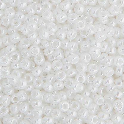 Miyuki Seed Bead 11/0 White Pearl Opaque Luster, 0420V