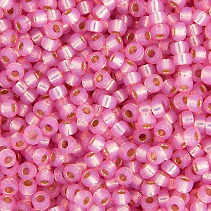 Miyuki Seed Bead 11/0 Lt.Rose S/L Opal Dyed Alabaster, 0555V