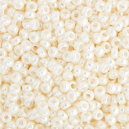 Miyuki Seed Bead 11/0 apx.22g Ivory Pearl Ceylon, 0591V