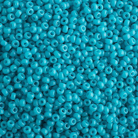 Miyuki Seed Bead 15/0 Deep Icy Blue Opaque Duracoat, 4480V