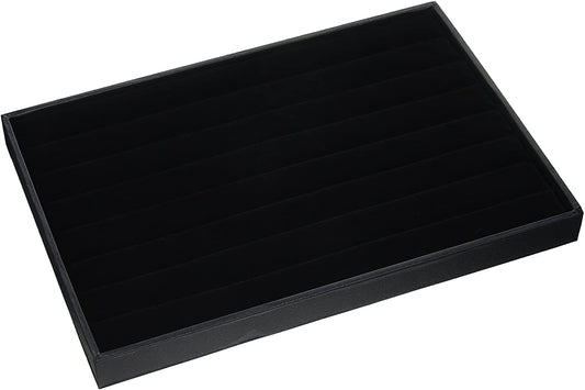 Black Velvet Flat Beading Tray