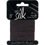 Dazzle-It Silk Bead Thread D Charcoal 28yds