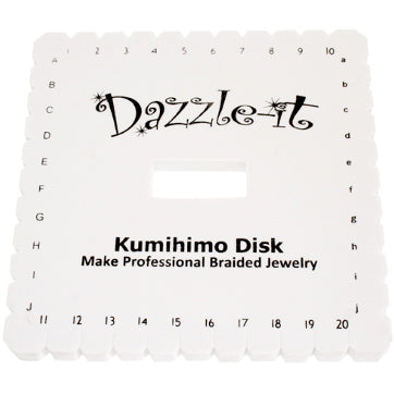 Kumihimo Square Braiding Disk