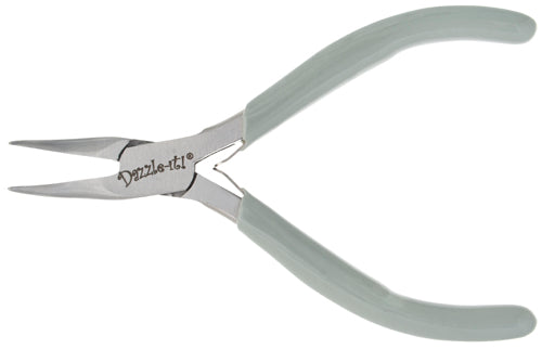 Dazzle-It Classic Slim 4.75in Bent Nose Pliers