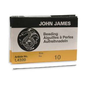 John James Beading Needles #10 25pcs