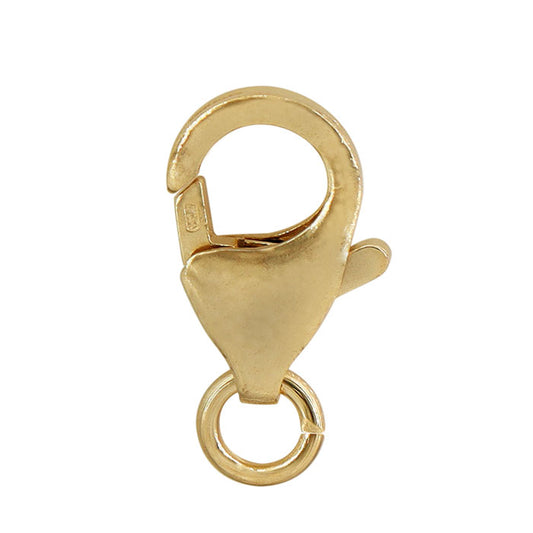 14K Gold Fillled 10mm Pear Shape Clasp with ring.