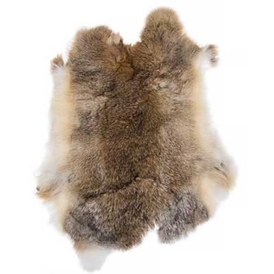 Rabbit Fur Brown