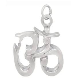 Sterling Silver OM charm