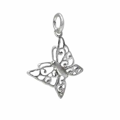 Sterling Silver Butterfly charm